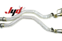 Nouveau système de soupape électronique performante pour Range Rover P530 4.4T L460 en acier inoxydable titane poli miroir