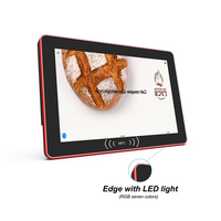 Tablet PC Android da 10.1 Pollici con Montaggio a Parete POE e Lettore NFC RFID per Prenotazione Sale Conferenze e Chioschi Hotel