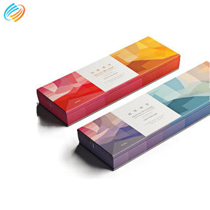 사용자 정의 편지 모양의 양면 판지 종이 달콤한 사탕 수제 포장 선물 상자 - Product Image 1