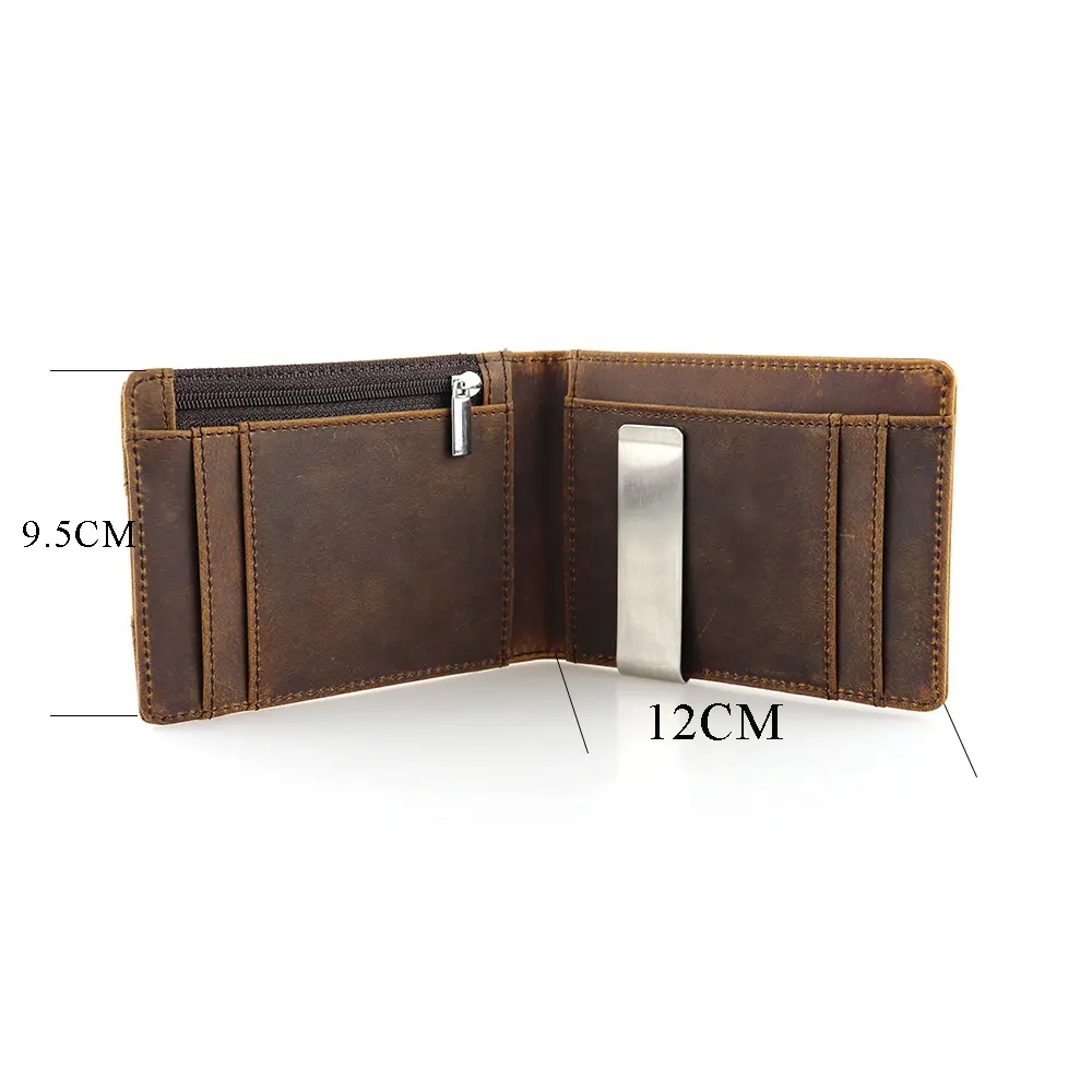 ISO BSCI factory eco friendly luxury women wallet for men wallet and custom rfid credit card holder and recycled leather wallet