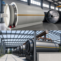 Machine de pyrolyse intermittent de caoutchouc multifonctionnelle pour transformer les pneus usagés, le plastique usagé et les déchets domestiques en huile combustible