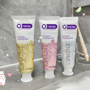 Dentifrice enzymatique pour le blanchiment des dents soins bucco-dentaires dentifrice propre aromatisé aux fruits avec logo personnalisé - Product Image 2