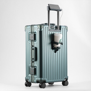 Maleta Rígida para PC con Elegante Diseño y Marco de Aluminio - Resistente Maleta con Ruedas Giratorias de 20/24 Pulgadas para Viajeros Modernos - Product Image 5