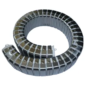 De alta calidad de la Dgt tipo cerrado conducto Escudo de acero Cable portador cadena para máquina CNC herramientas