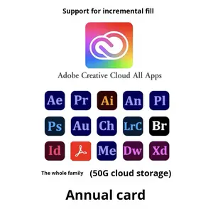 Paquete Familiar Creative Suite Fill <span class=keywords><strong>PS</strong></span> 2025, Software Original con Activación, Lightroom/<span class=keywords><strong>Photoshop</strong></span>, Gráficos y Multimedia de China - Product Image 1