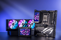 Refroidisseur liquide pour processeur ROG Ryuo IV SLC 360 ARGB 360 mm AIO avec écran AMOLED 2K de 6,67 pouces, compatible avec les boîtiers d'ordinateur de jeu à vision directe