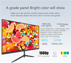 27นิ้ว1920*1080และ165เฮิร์ต LED จอแอลซีดีการเล่นเกมการตรวจสอบคอมพิวเตอร์สำนักงานเครื่องคอมพิวเตอร์ที่มี SRGB - Product Image 5