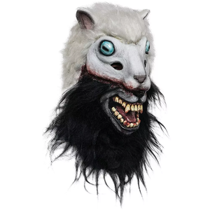 Máscara de látex de felpa gótica suave de algodón de alta calidad, máscara de fiesta de adorno divertido directo de fábrica - Product Image 1