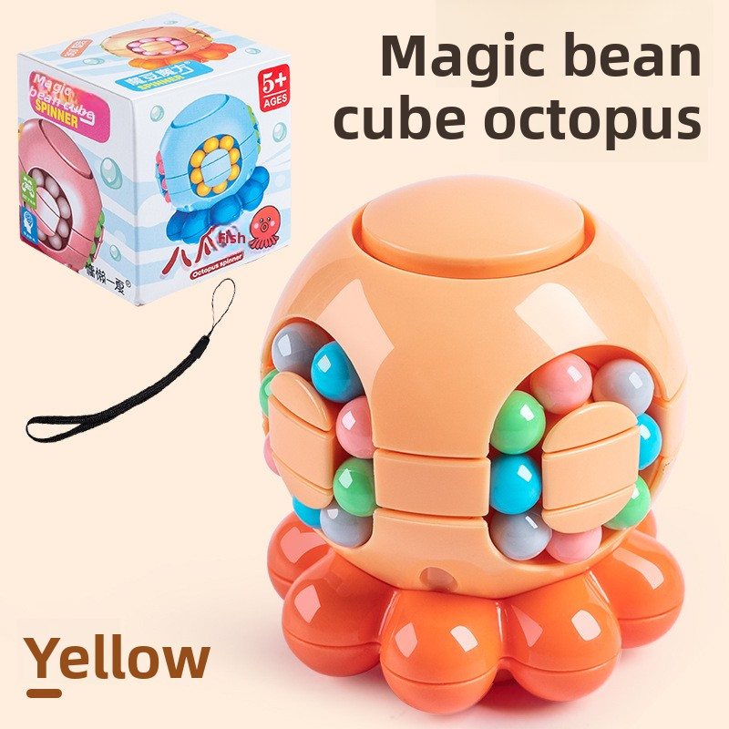 Color box [little octopus-orange] 5.3*5.3*6cm
