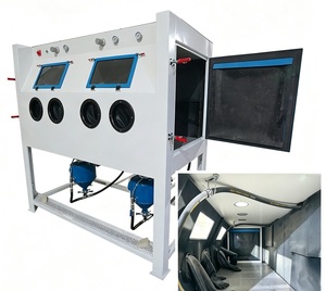 Cabina de Sandblasting de Doble Estación para Eliminación de Óxido - Product Image 1