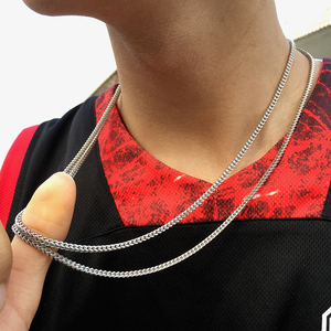 מיס תכשיטים <span class=keywords><strong>14K</strong></span> 18K איטליה דובאי שרשרת עיצוב חדש 925 כסף סטרלינג זהב פרנקו שרשרת לגברים - Product Image 5