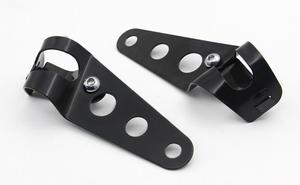 Soporte Universal para Faro de Motocicleta de 28mm-36mm, Soporte de Montaje de Aluminio para Horquilla de Motocicleta <span class=keywords><strong>Cafe</strong></span> <span class=keywords><strong>Racer</strong></span> y Scooter - Product Image 4