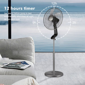 Ventilador de pie inteligente de refrigeración portátil de plástico grande de alta calidad, versión actualizada para ventilador de verano, 2017 - Product Image 3