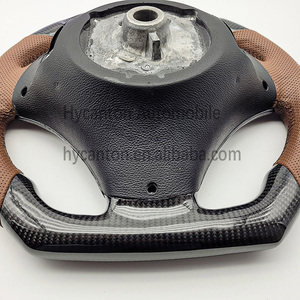 Volante Deportivo Personalizado con Indicador de Cambio de Marcha, Fibra de Carbono para <span class=keywords><strong>BMW</strong></span> M3 E90 E92 E93, Volante de Cartón PU, Pieza Automotriz Duradera - Product Image 6