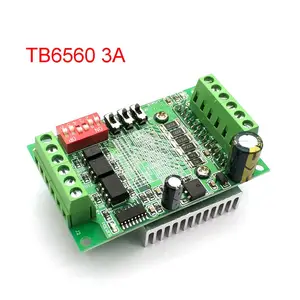 1 अक्ष tb6560 स्टेपर मोटर ड्राइवर नियंत्रक बोर्ड 3.5a 10v-35v cnc राउटर ताप वर्तमान सुरक्षा पर कम वोल्टेज नियंत्रण