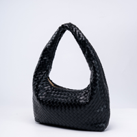 Nouveau Sac Tissé en PU Tendance 2025 – Sac à Main Spacieux et Simple pour Femme – Idéal au Quotidien – Vente Flash
