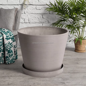 工場価格 プラスチック製植木鉢 様々な色 屋外 家庭菜園用 プラスチックプランター - Product Image 6