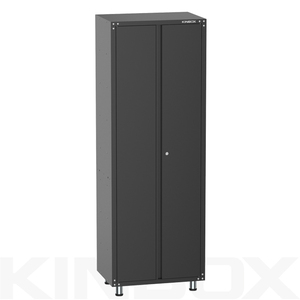 Armoire de rangement haute Kinbox pour garage domestique et bricolage 20SC26203 – Ensemble de coffres à outils longs à 3 étagères pour garage domestique et bricolage - Product Image 1