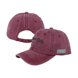 KIMTEX热卖男士6面板大麻Gorras运动帽平纹3D刺绣高尔夫棒球帽定制套装帽子
