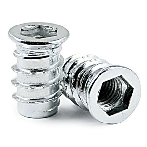 Écrou à insérer à tête Allen M6/M8 zingué métrique M-8 longueur 24mm - Product Image 1