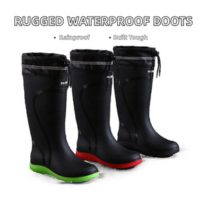 Chaussures tactiques pour hommes de qualité supérieure, résistantes à l'eau, pour la chasse, le travail, l'été, les jours de pluie, durables, offrant une protection optimale. - Product Image 4