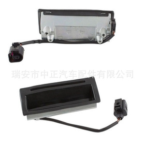 Interruptor de apertura de maletero 1J0827566D para Volkswagen Bora Passat B5, pieza de repuesto nueva, color negro - Product Image 4