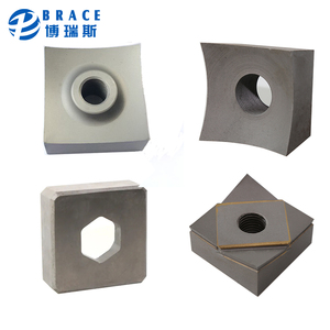 Carbure 34,40,60,80,100mm Film De Coupe Lames De Spinder Simples Couteaux Carrés pour Machine De Recyclage Du Plastique - Product Image 2
