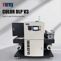 Imprimante d'étiquettes numériques Vorey COLOR DLP V3, imprimante d'étiquettes couleur haute résolution pour les petites séries d'étiquettes personnalisées