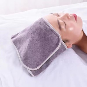 Wholesale Super Absorbent Salon <strong>Towel</strong> Set Wrap Microfiber Hair Grey Beauty <strong>Towels</strong> <strong>Spa</strong> Esthetician <strong>Facial</strong> <strong>Towel</strong> - Product Image 3