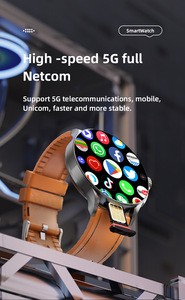 สมาร์ทวอทช์ 2026 4G G200 พร้อมซิมการ์ด กล้อง HD GPS ตรวจวัดอัตราการเต้นของหัวใจ โหมดกีฬาหลากหลาย รองรับ WiFi วิดีโอคอล หน้าจอ AMOLED - Product Image 3