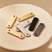 Kit de fabrication de bijoux avec fermoirs à ressort en acier inoxydable 316L de haute qualité, avec sac