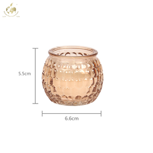 Candela Profumata in Paraffina PK3 in Barattolo di Vetro con Scatola in PET e Nastro di Seta, Fatta a Mano per Decorazione Casa, Uso Festivo e Matrimoniale, per Interni - Product Image 3