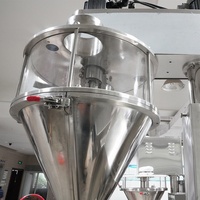 Ensacheuse de ciment de dosage automatique 10-50kg pesant et cousant la machine à emballer de bouche ouverte de poudre d'emballeur