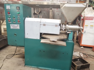 Estrazione di benzina di arachidi palmare pressatura lavorazione di fresatura vite olio freddo macchina pressa per India - Product Image 6