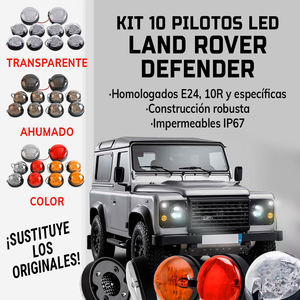 Alternativa de Accesorios Originales, Kit de Indicadores LED para Land Rover <span class=keywords><strong>Defender</strong></span> y <span class=keywords><strong>Santana</strong></span> (1987-2015) - Product Image 5