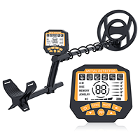 Détecteur de métaux souterrain pour camping, parc, recherche de reliques sur sentiers anciens, étanche IP68, 5 modes, Type-C, OEM EXW, vente en gros, MOQ 30