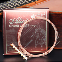 Alice Folk Acoustic Guitar String Set 6 Strings Per Set AWR47 Steel Phosphor Bronze Coated Light Durable Professional Concert