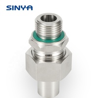 Adaptateurs de tubes à accouplement rapide, Type Swagelok, 316 SS