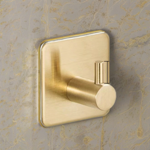 Vàng hiện đại kim loại tường móc không thấm nước tự dính treo áo móc móc áo móc hộp đóng gói - Product Image 2