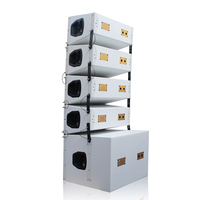 Sistema de Sonido Profesional, Sistema de Altavoces Line Array con Doble Altavoz de 10 Pulgadas y Subwoofer de 18 Pulgadas