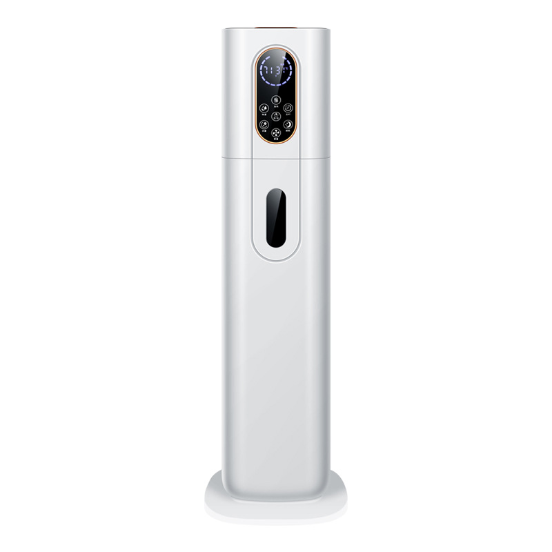 Floor Type Hot Fog Humidifier Mute Heavy Fog Household 6.1-10L Capacity 30W Power Bedroom Heating Water Filler Machine