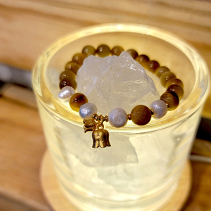 Bracelet en perles de coquille vintage en alliage exquis bijoux faits à la main pour femmes cadeau parfait pour elle - Product Image 2