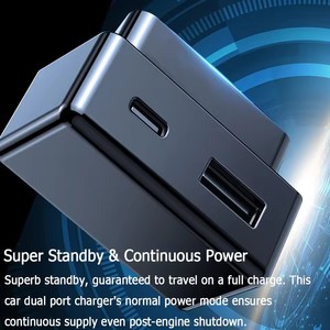 Nhanh chóng sạc xe ẩn OBD Adapter cho <span class=keywords><strong>Tesla</strong></span> mô hình y cây bách xù 3 y 2025 PD USB điện thoại cổng kép Splitter nhanh chóng sạc Adapter - Product Image 3