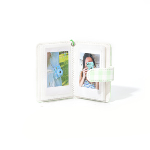 <span class=keywords><strong>Album</strong></span> fotografico in pelle all'ingrosso per foto da 3 pollici, <span class=keywords><strong>album</strong></span> portatile mini per foto di neonati/matrimoni, porta carte, accessorio per <span class=keywords><strong>album</strong></span> Instax - Product Image 6