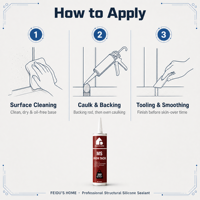 Adhésif haute adhérence MS 300 ml, mastic pour décoration intérieure, durcissement rapide, extrêmement haute résistance, sans pollution, colle peignable