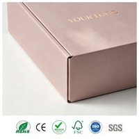 Boîte cadeau en carton ondulé de haute qualité, emballage écologique unique et luxueux, boîte d'expédition, boîte de colisage