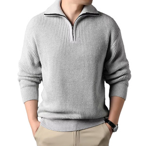 <span class=keywords><strong>Maglione</strong></span> da <span class=keywords><strong>Uomo</strong></span> Moda Streetwear Autunno Inverno Casual <span class=keywords><strong>Slim</strong></span> <span class=keywords><strong>Fit</strong></span> Manica Lunga Antirughe Leggero - Product Image 1