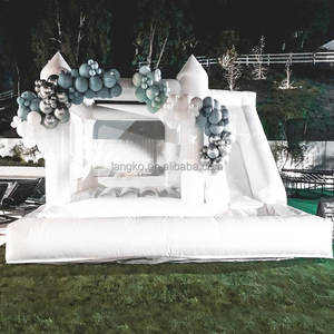 <span class=keywords><strong>Castillo</strong></span> inflable comercial para niños, casa de rebote blanco, salida actory - Product Image 3