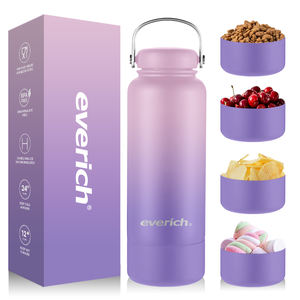 Botella de <span class=keywords><strong>Agua</strong></span> de Acero Inoxidable 304 de Doble Pared, Libre de BPA, 18oz/32oz, Antideslizante, Mantiene el Frío y el Calor, Personalizable - Product Image 1