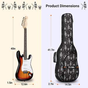 Échantillon gratuit, vente en gros d'accessoires pour instruments de musique, sac imperméable pour mandoline, basse acoustique, guitare, à bandoulière simple ou double - Product Image 4